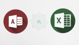 Microsoft Access and Excel Icon